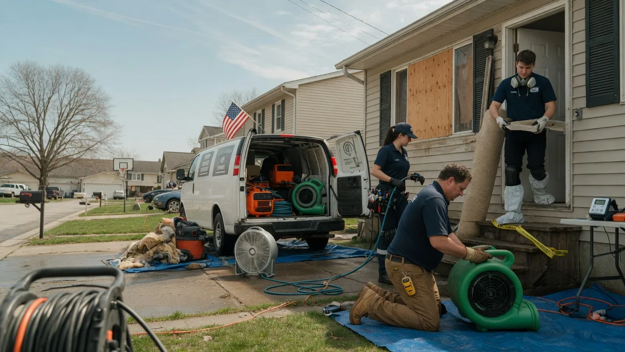 Water Damage Restoration in Freeport, PA near me